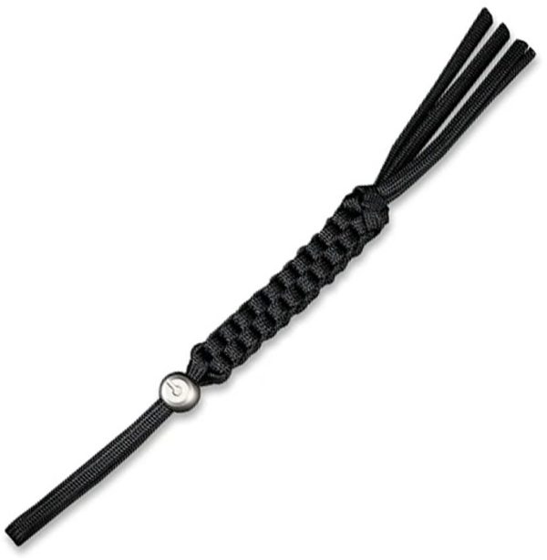 CIVCA09B.jpg Civivi Sphere Paracord Lanyard Gray - Titanium Bead