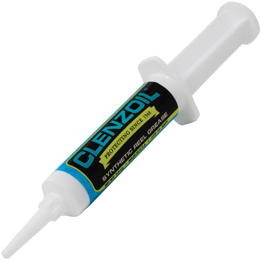 Clenzoil Synthetic Reel Grease 0.5oz Syringe