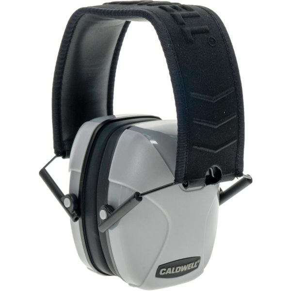 Caldwell Passive Low Pro Earmuff Gray - 24dB NRR