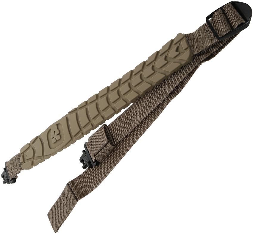 Caldwell Max Grip Sling FDE with Quick Detach Swivels