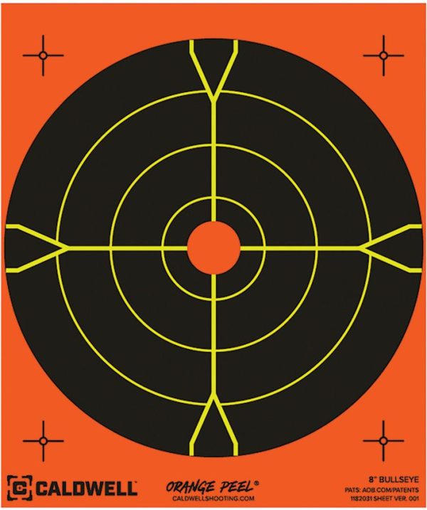 Caldwell Target 8in 5 Pack - Reactive Shooting Targets