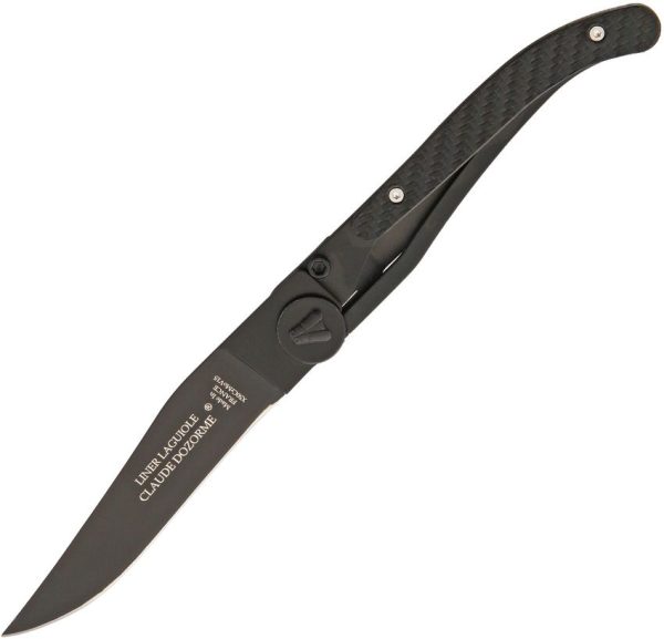 Laguiole Linerlock Black CF