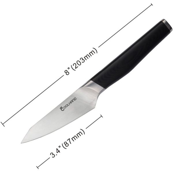 Coolhand Paring Knife G10 Handle - 3.5 inches 1.4116