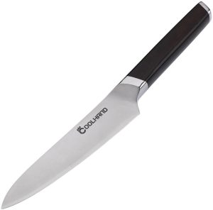 Coolhand Utility Knife Ebony Handle - 5in Satin Blade