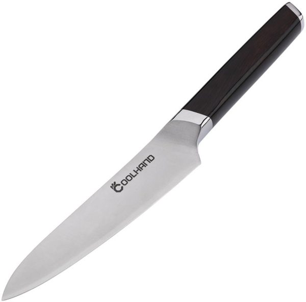 CLH7195C2E.jpg Coolhand Utility Knife Ebony Handle - 5in Satin Blade