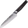 Coolhand Utility Knife Ebony - Hammered 440C Blade