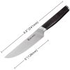Coolhand Steak Knife Ebony Handle - 5in Satin Blade