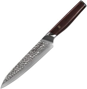 Coolhand Utility Knife Cocobolo - VG-10 Damascus