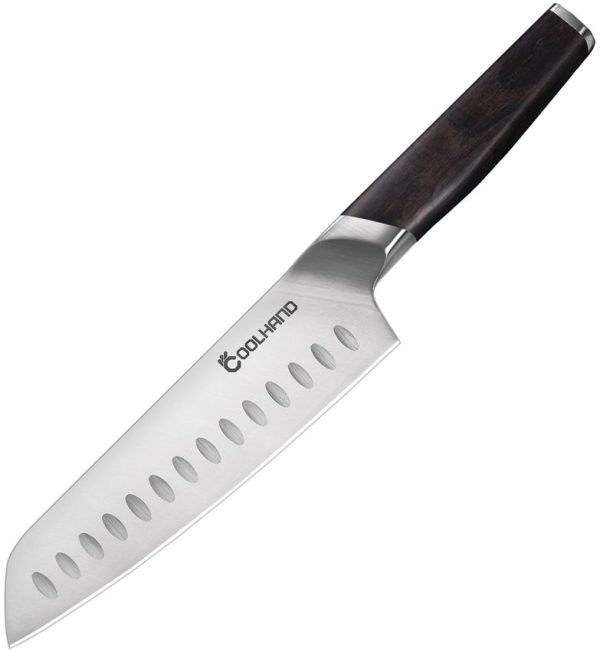 Coolhand Santoku Ebony - 7in Satin 1.4116 Blade