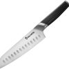 Coolhand Santoku G10 Black Handle Knife