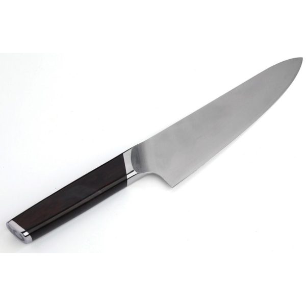 Coolhand Chef's Knife 8in Ebony Wood Handle