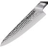 Coolhand Chef's Knife Ebony Hammered 440C