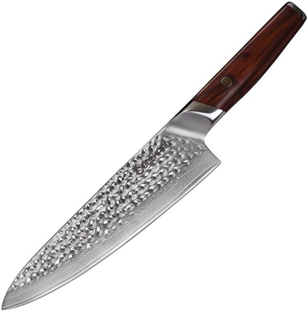 Coolhand Chef's Knife VG-10 Damascus Cocobolo