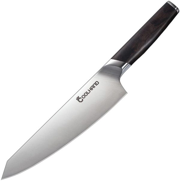 CLH7198GE.jpg Coolhand Chef's Knife Ebony Satin 1.4116