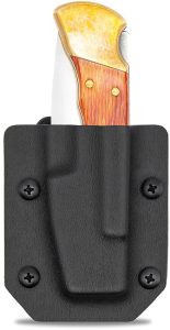 CLP110BLK.jpg Clip & Carry Buck 110/112 Sheath Black Kydex