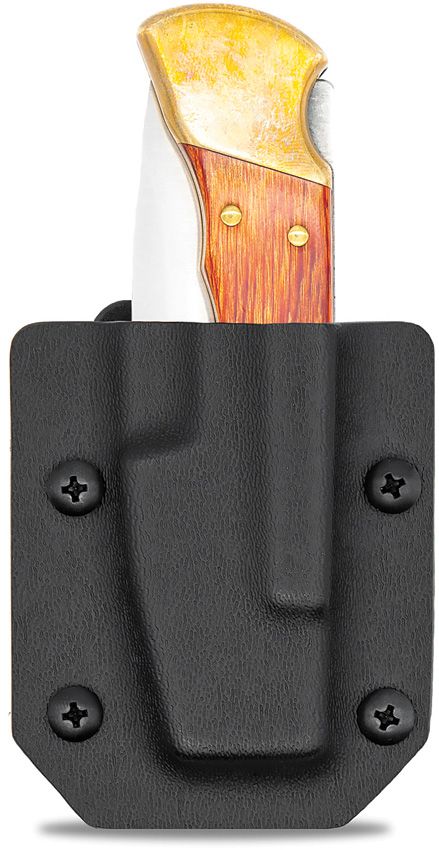 CLP110BLK.jpg Clip & Carry Buck 110/112 Sheath Black Kydex