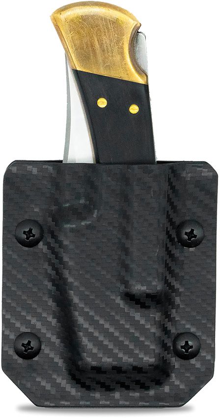 CLP110BLKCF.jpg Clip & Carry Buck 110/112 Sheath Carbon Fiber