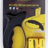 Lansky Duo Knife Sharpener Set with Quick Edge and Mini Crock Stick