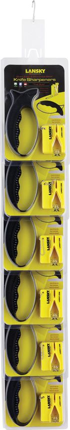 Lansky The Duo Clip Strip Sharpener 6-Pack Boxed