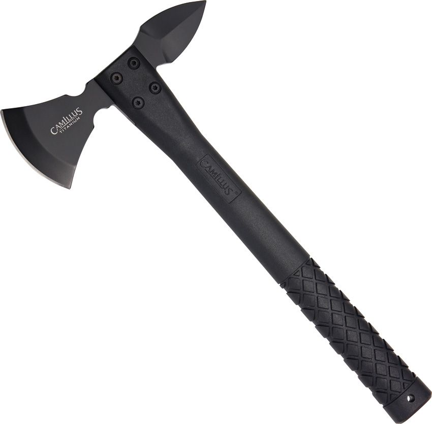 Camillus Ravenous Tomahawk 13" Titanium Axe w/ Sheath