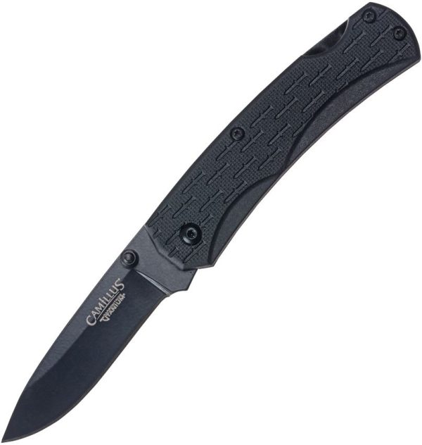 CM19200.jpg Camillus CamLite Lockback Folding Knife Black