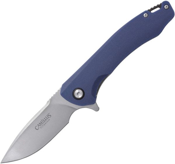 Camillus Scivik Linerlock Folding Knife - Blue
