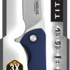 Camillus Scivik Linerlock Folding Knife - Blue