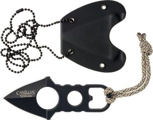CM19238.jpg Camillus Heater Boot/Neck Knife - Titanium