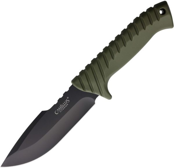 CM19322.jpg Camillus Outdoorsman Fixed Blade - OD Green