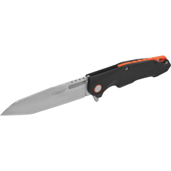 Camillus Regent Linerlock A/O - Black GFN Handle