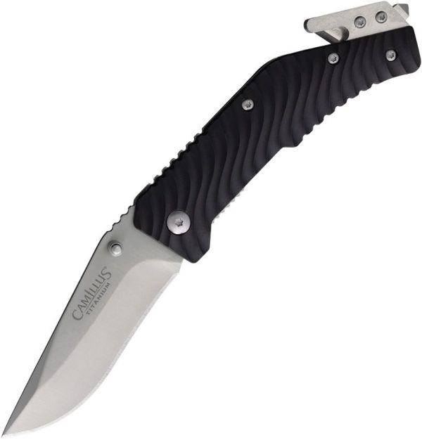 Camillus Task Linerlock A/O - Rescue Blade