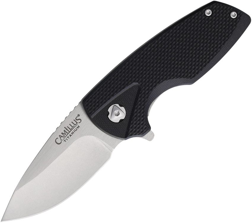 Camillus Bixbee Framelock Folding Knife 2.5" Stonewash 440 Stainless