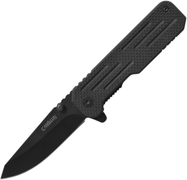 Camillus Choff Framelock - Black Titanium 3Cr13