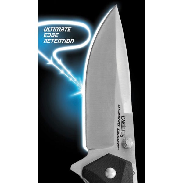 Camillus Linerlock - 3.25 inch Titanium Blade