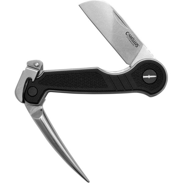 Camillus Marlin Spike 2.0 Linerlock Black G10 2.5in