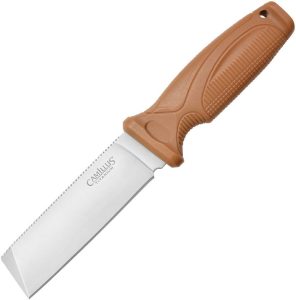 CM19627.jpg Camillus Swedge Fixed Blade Chisel Tip Tan Nylon