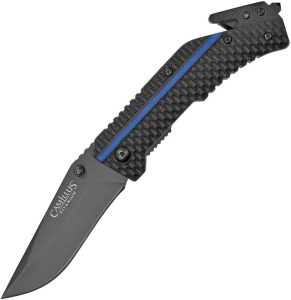 CM19653.jpg Camillus Thin Blue Line Linerlock Assisted - Black