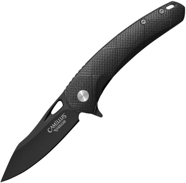 CM19810.jpg Camillus Blaze Linerlock Black - D2 Steel