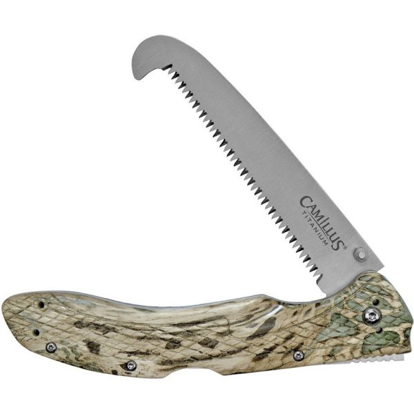 Camillus Cloak Lockback Saw - Titanium Coated 420SS