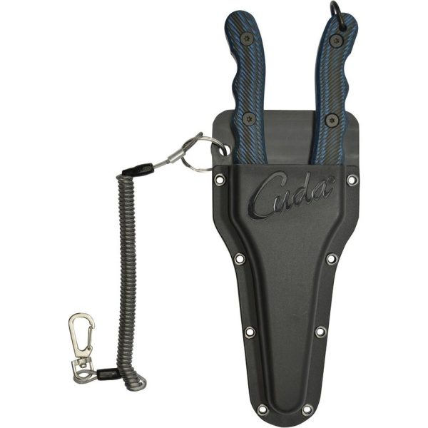 Camillus Cuda Non-Stick Snip 8" Fixed Blade Fishing Knife