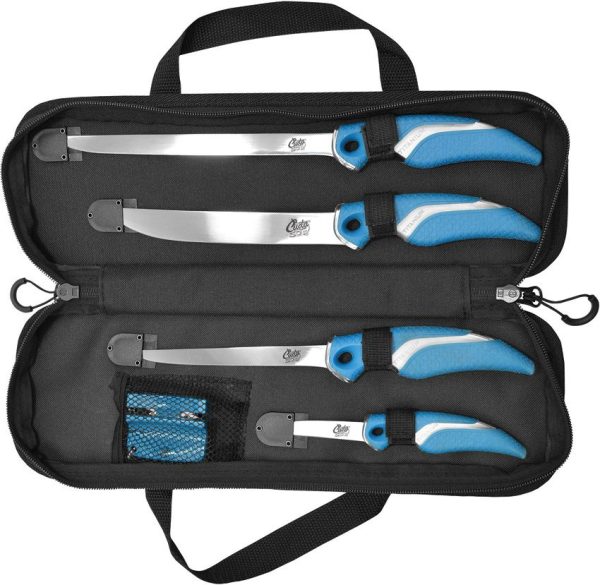 Camillus Cuda Fillet Knife Set - 4116 Stainless 5-Piece