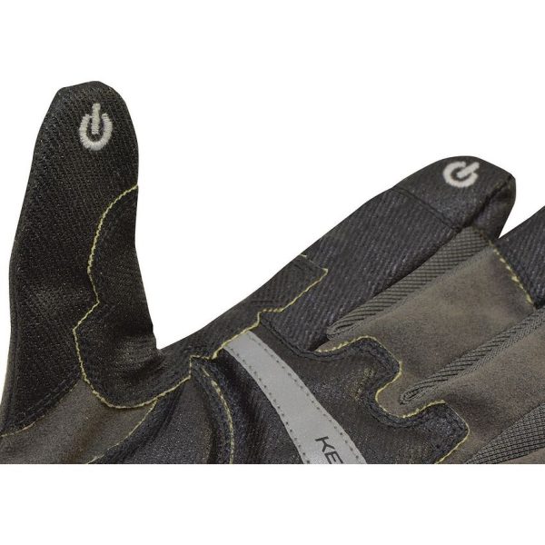 Camillus Bait Gloves 2XL Black Blue Kevlar Cut Resistant Work