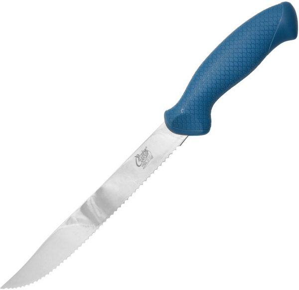 Camillus AquaTuff Serrated Utility 9in - Zirconium