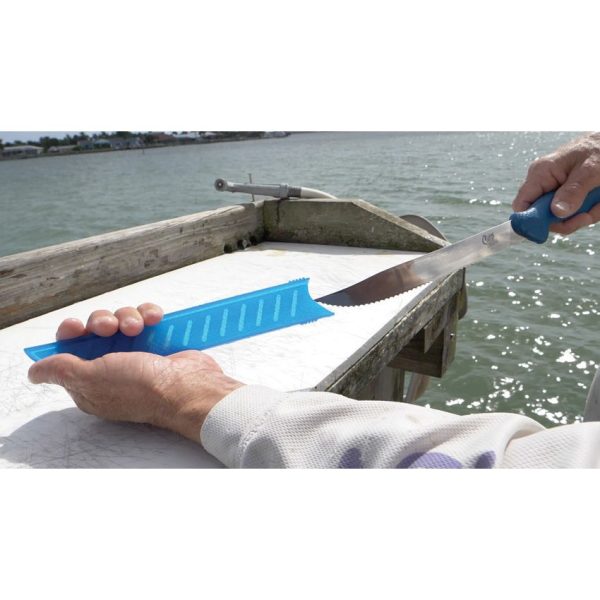 Camillus AquaTuff Serrated Utility 9in - Zirconium