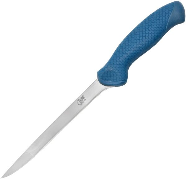 Camillus AquaTuff Fillet Knife - Blue Rubber