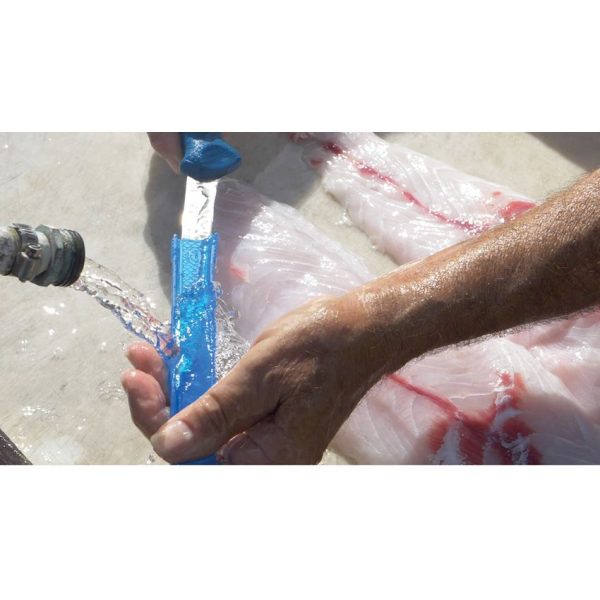 Camillus AquaTuff Fillet Knife - Blue Rubber
