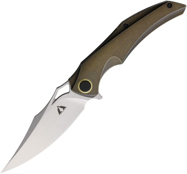 CMB Made Knives Prowler Framelock Bronze Titanium