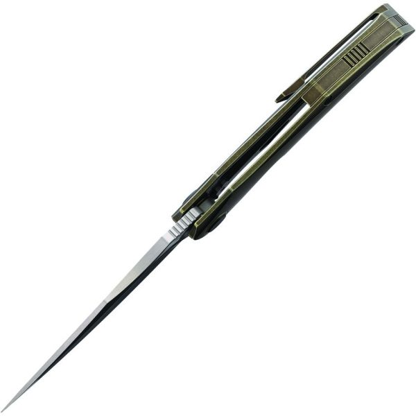 CMB Made Knives Prowler Framelock Bronze Titanium