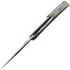 CMB Made Knives Prowler Framelock Gray 3.75" Folding Knife