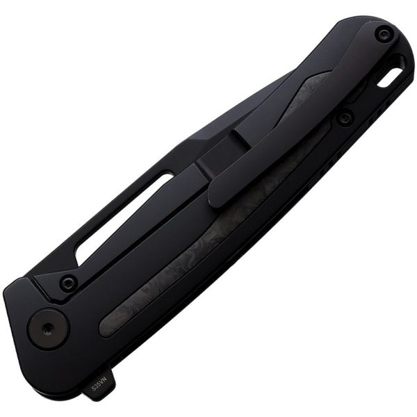 CMB Made Knives Spear Framelock Black CPM S35VN